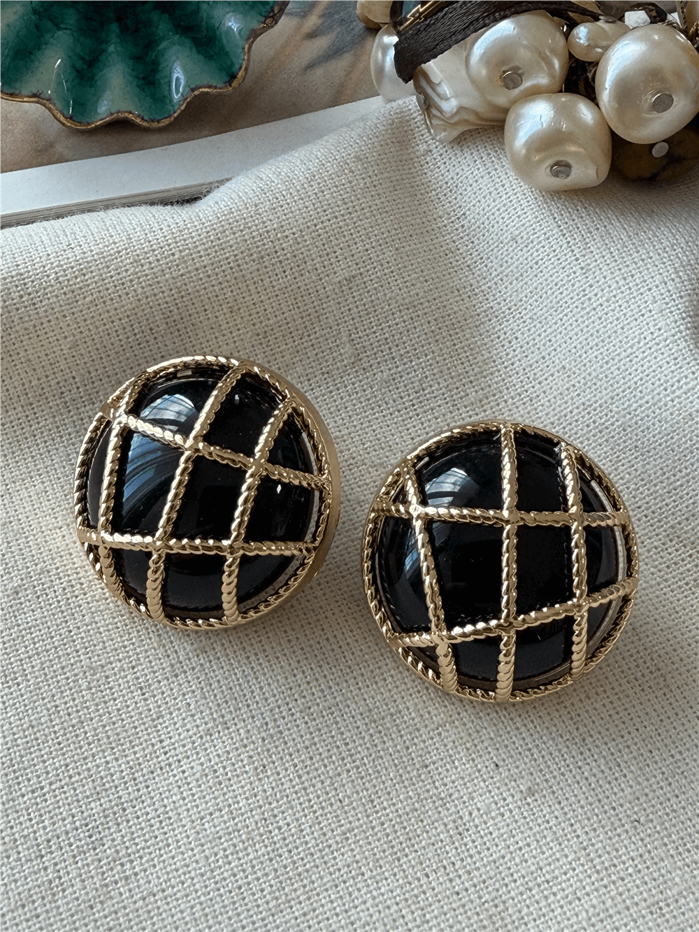 Black Cage Küpe