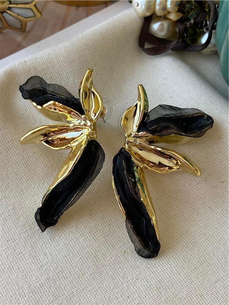 Black Leaf Küpe