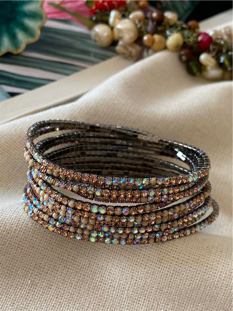 Black Somon Esnek Suyolu Bileklik