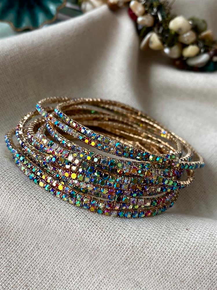 Blue Esnek Suyolu Bileklik