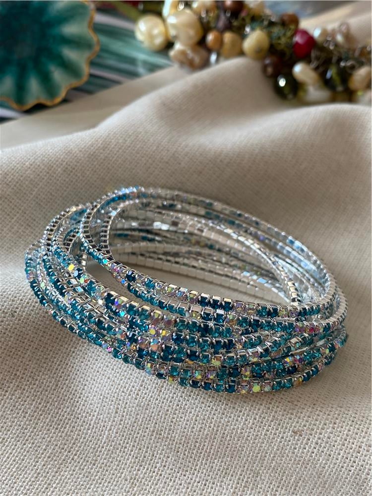 Blue Shine Esnek Suyolu Bileklik