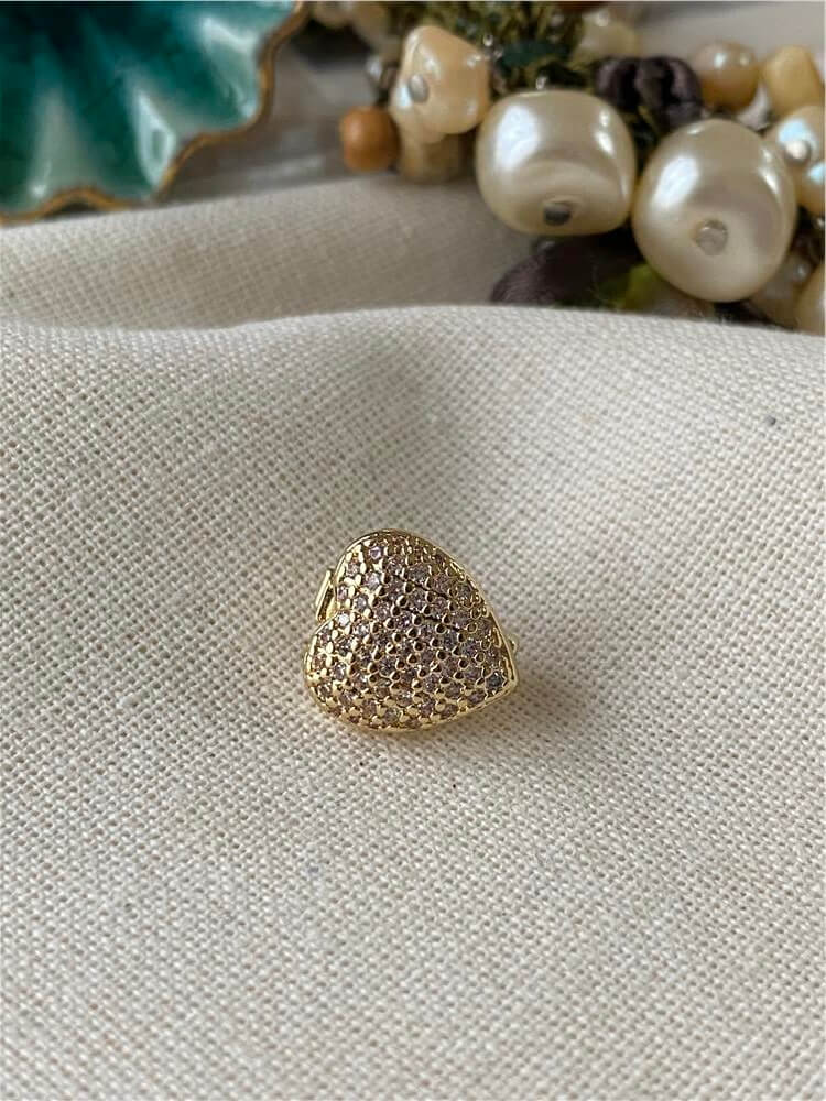 Bombe Kalp Charm