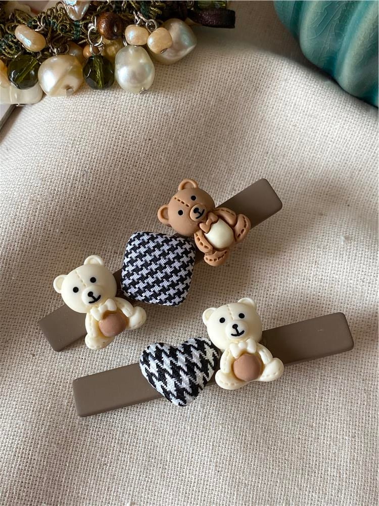 Brown Bear İkili Toka Seti