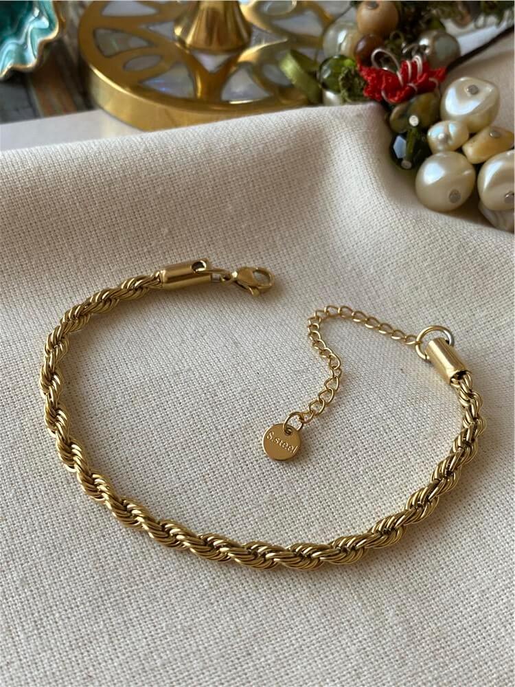 Çelik 4 mm Burgu Bileklik