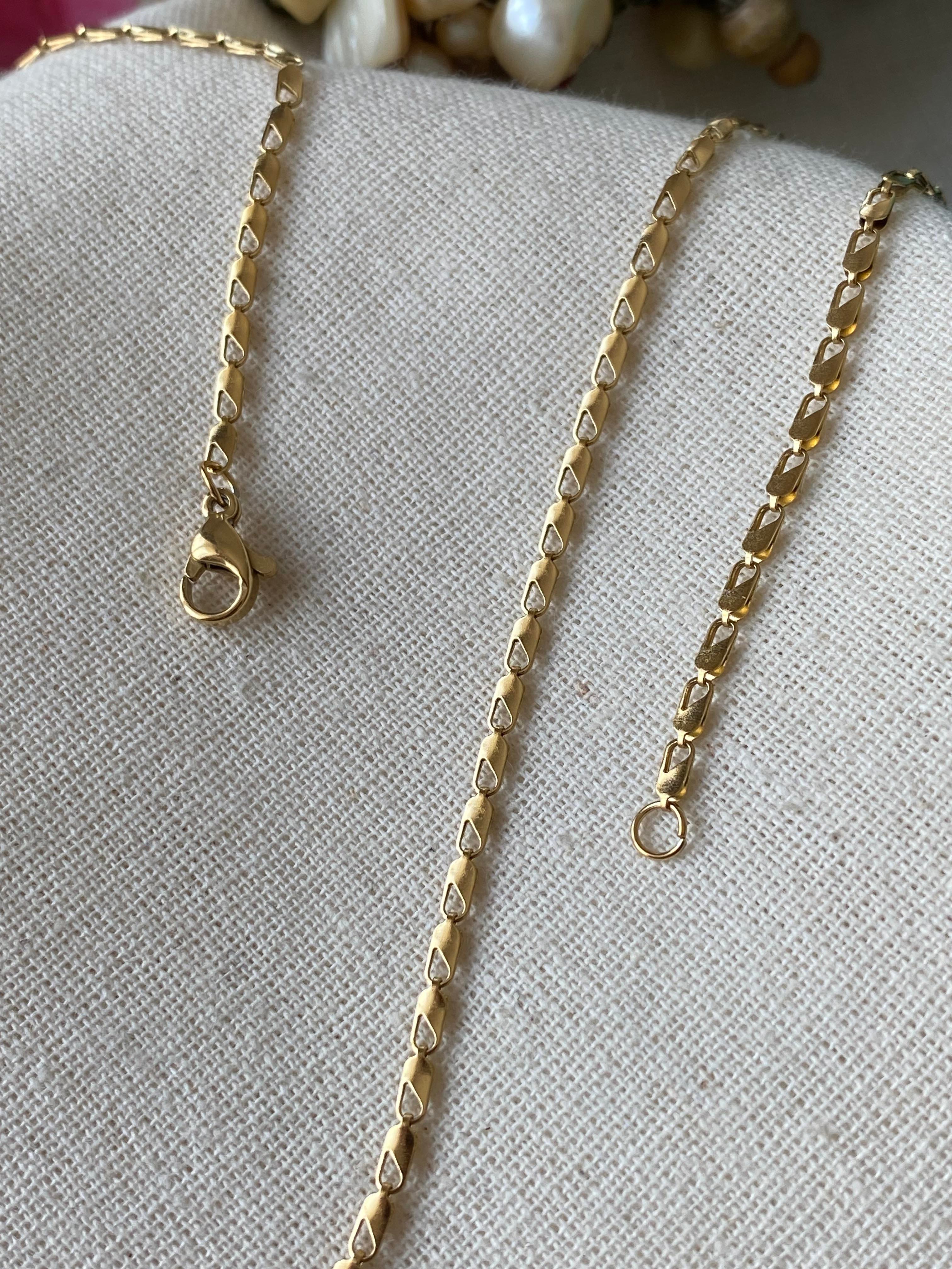 Steel 45 cm Parrot Chain