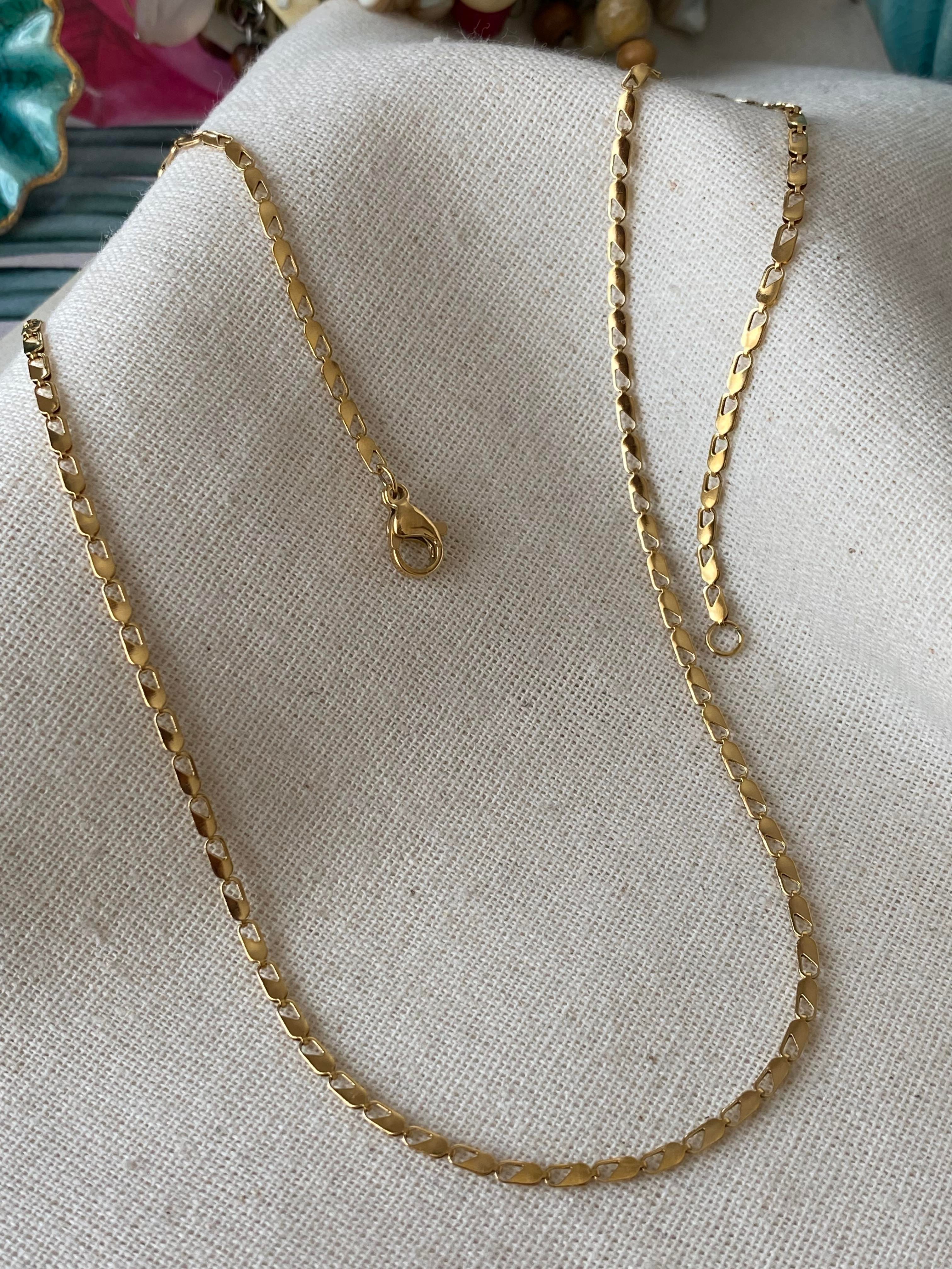 Steel 45 cm Parrot Chain