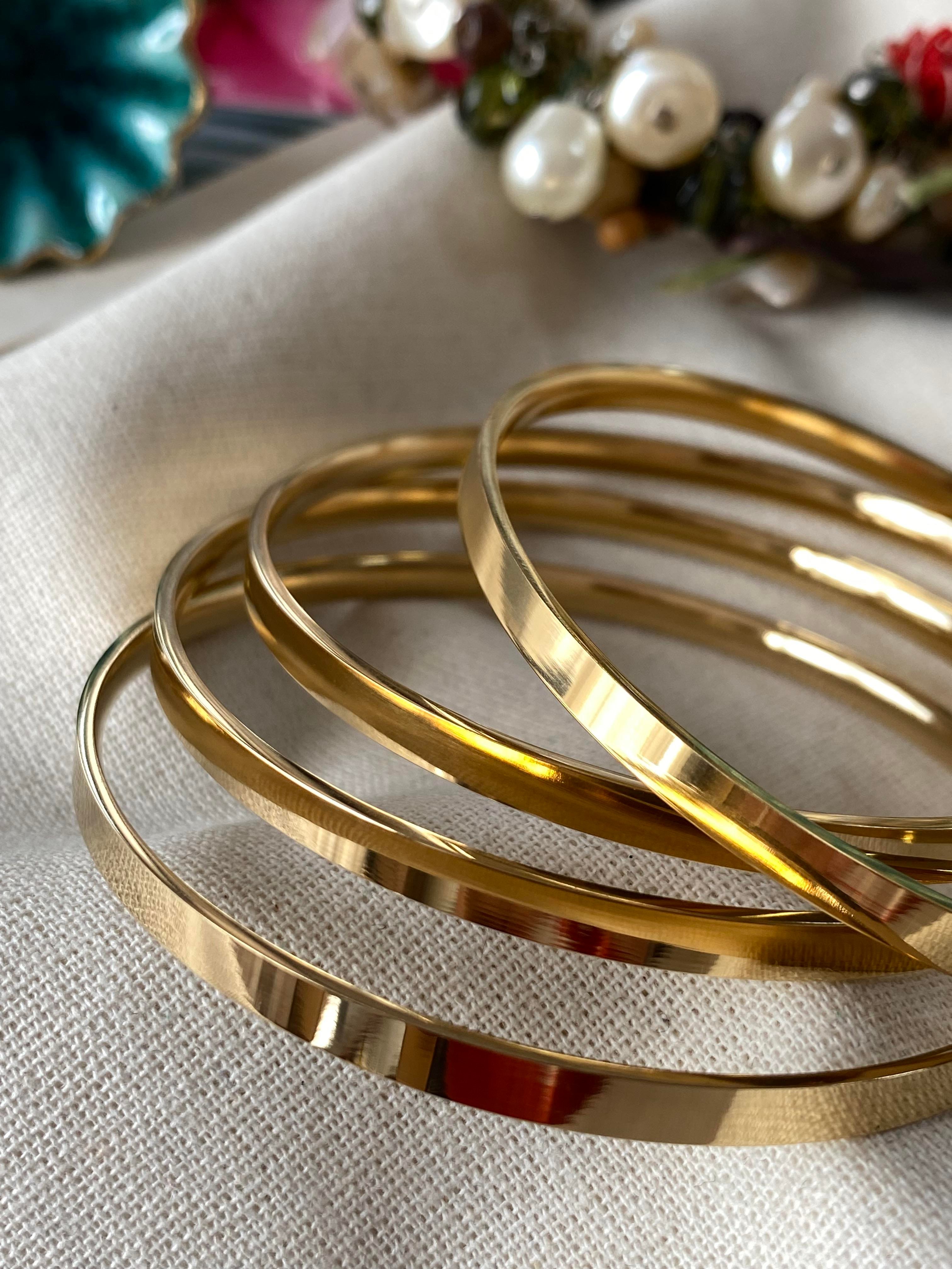 Çelik 5mm 21,5cm Bilezik 