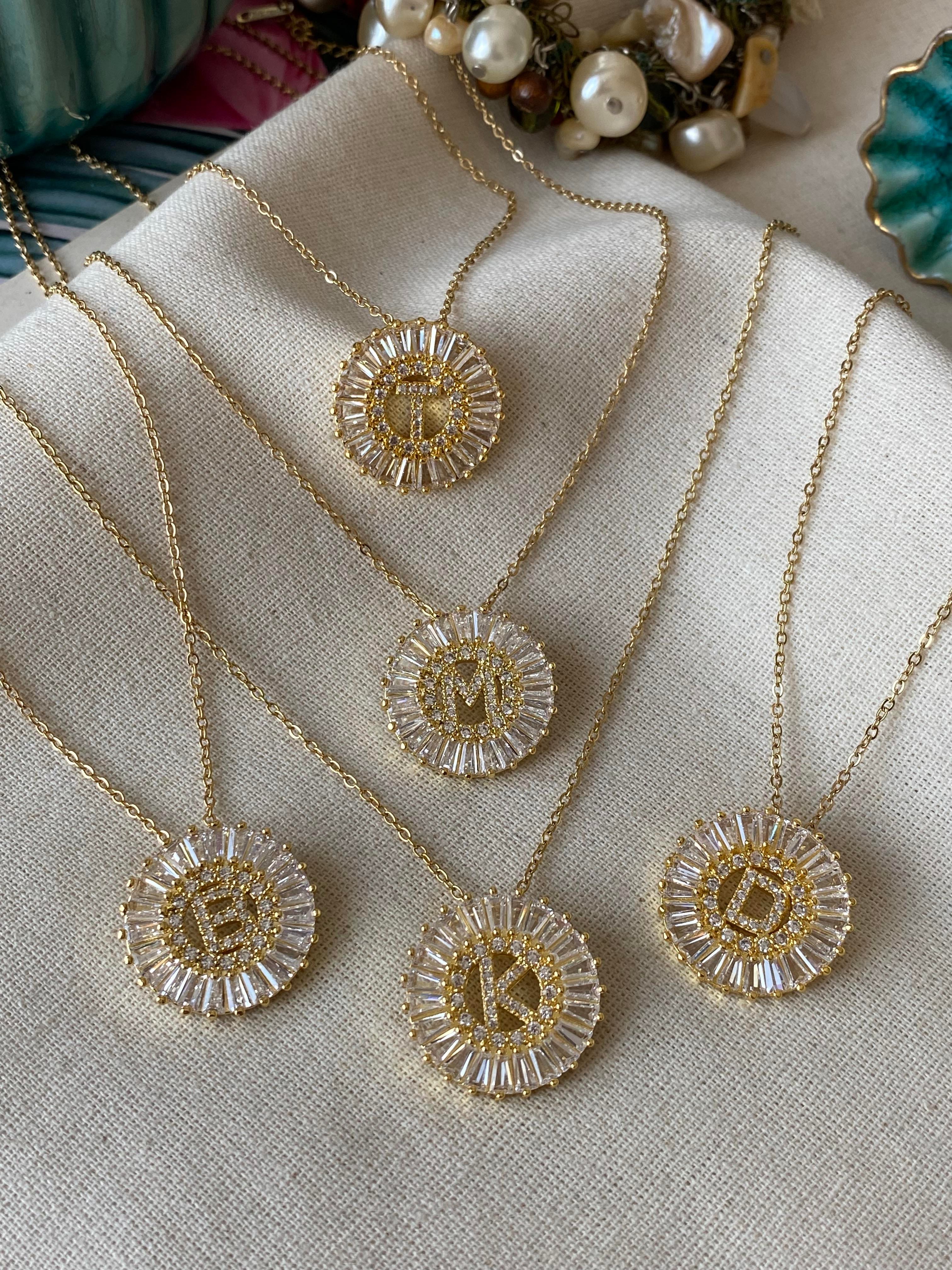 Çelik Baget Harf Kolye