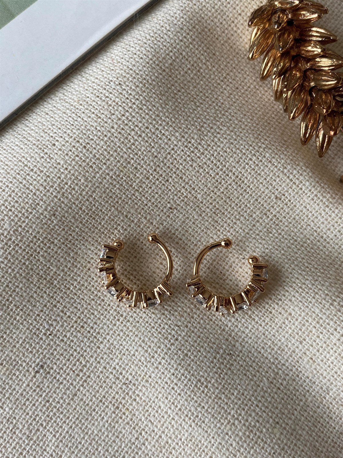 Çelik Baget Kıkırdak Küpe