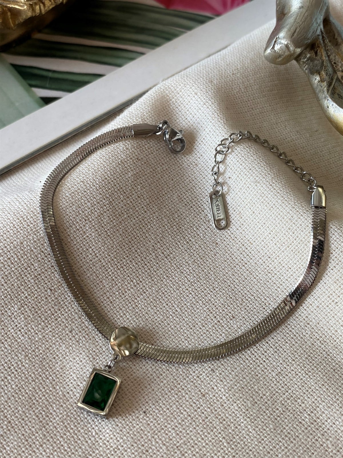 Çelik Baget Sallantılı Bileklik