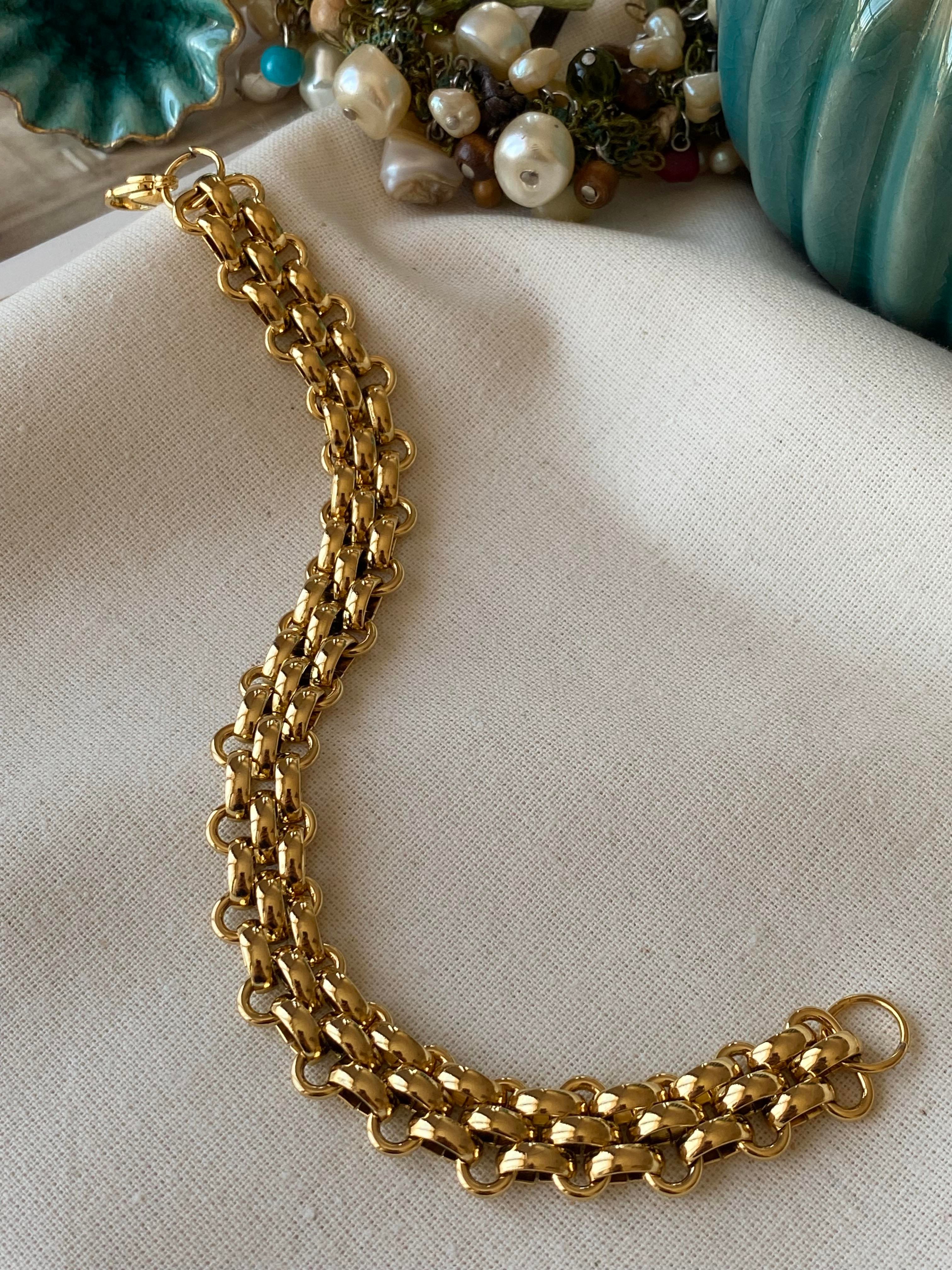 Çelik Bombe Örme Bileklik