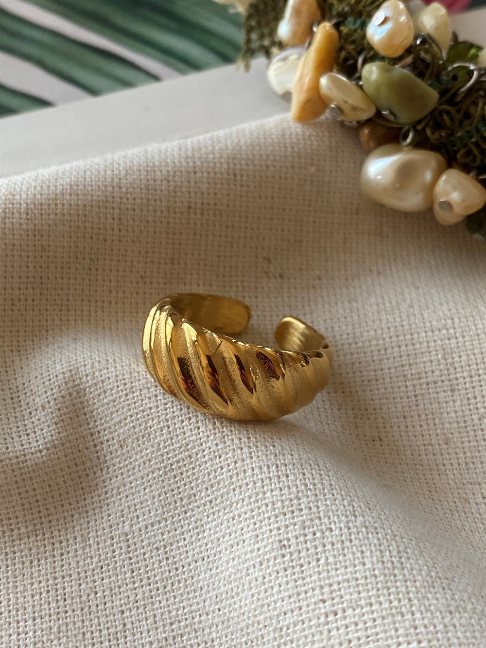 Çelik Burma Yüzük