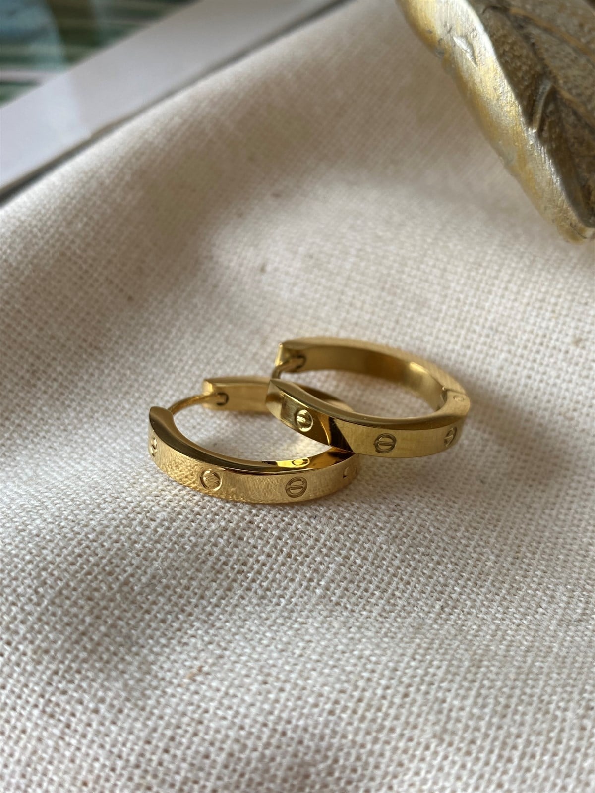 Çelik Crtr Halka Küpe