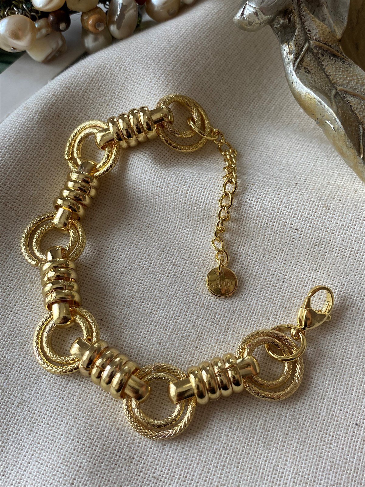 Çelik Dimp Bileklik 