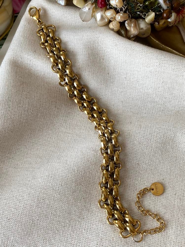 Çelik Düz Fyord Bileklik