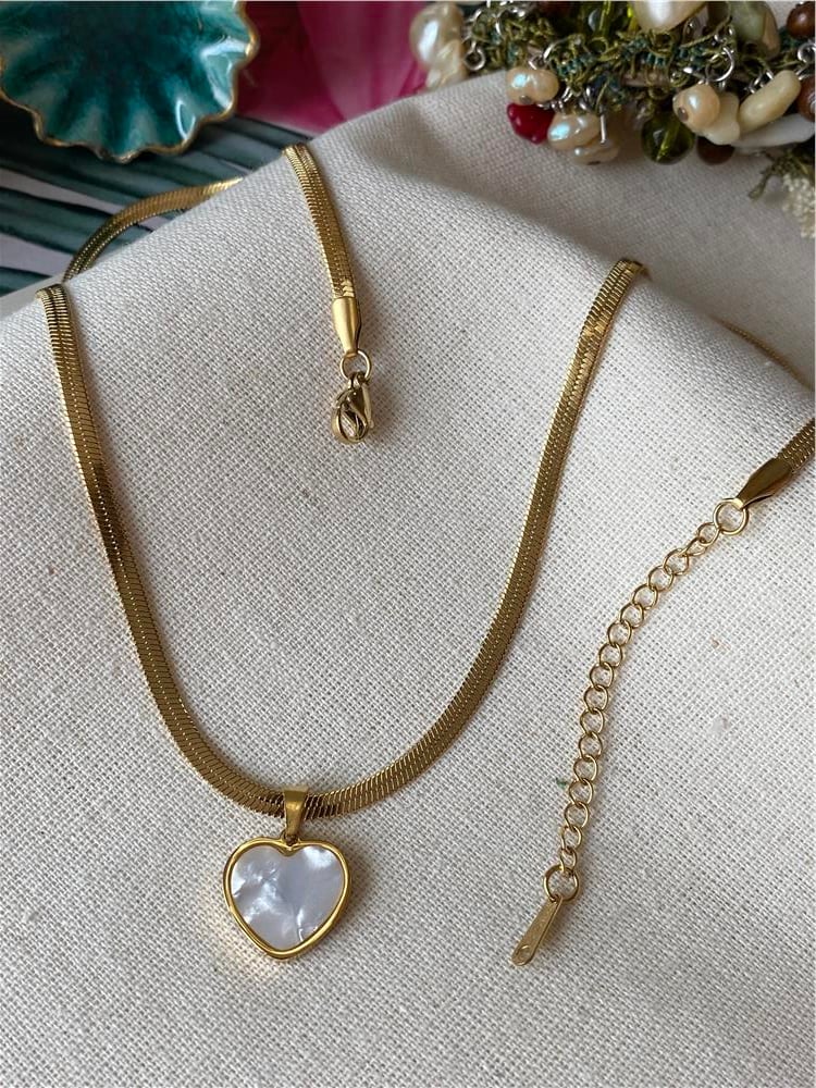 Çelik Gold Clair Kolye 