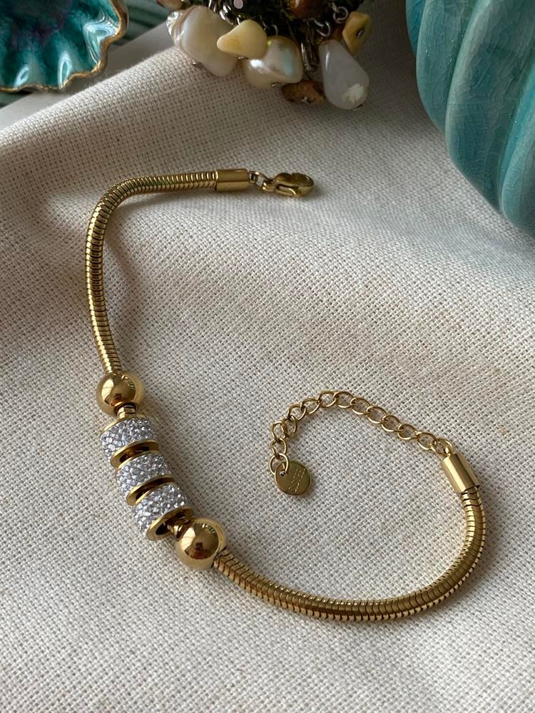 Çelik Gold Maffei Bileklik