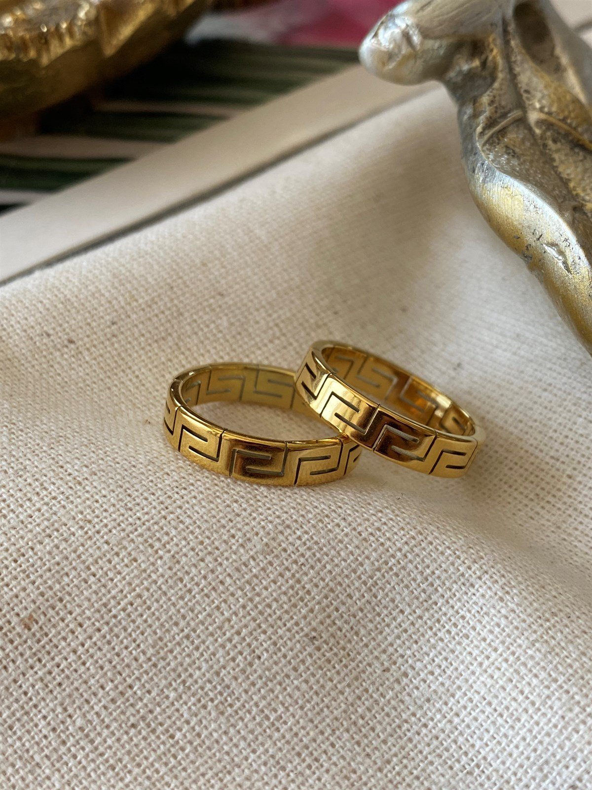 Çelik Gregg Yüzük