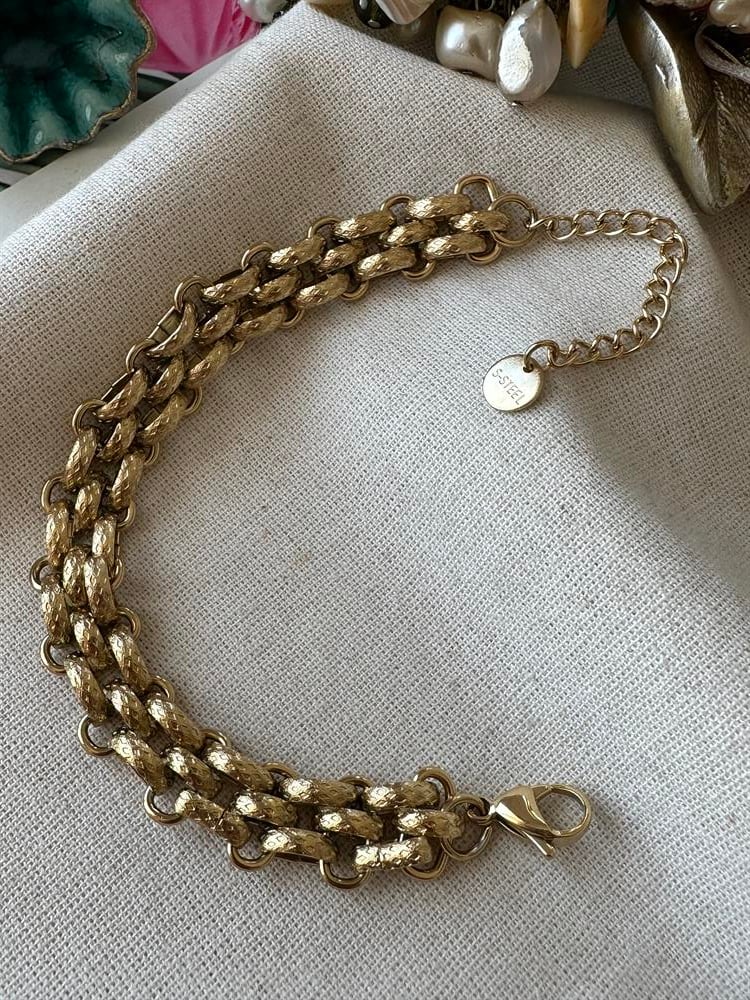 Çelik Gumny Bileklik