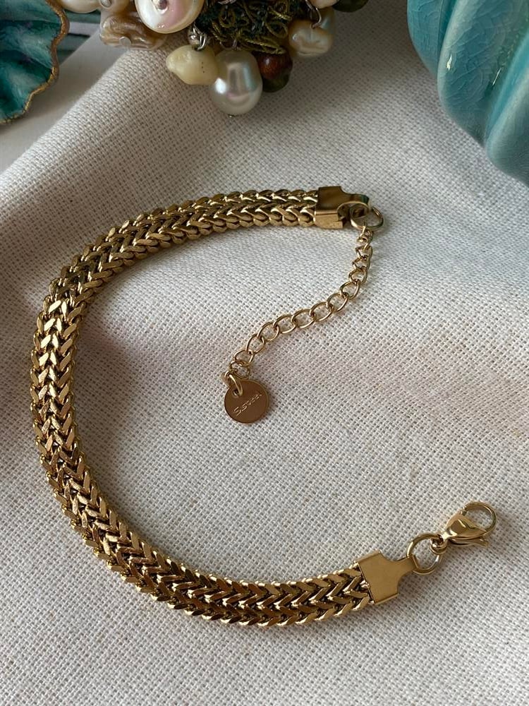 Çelik Helis Bileklik