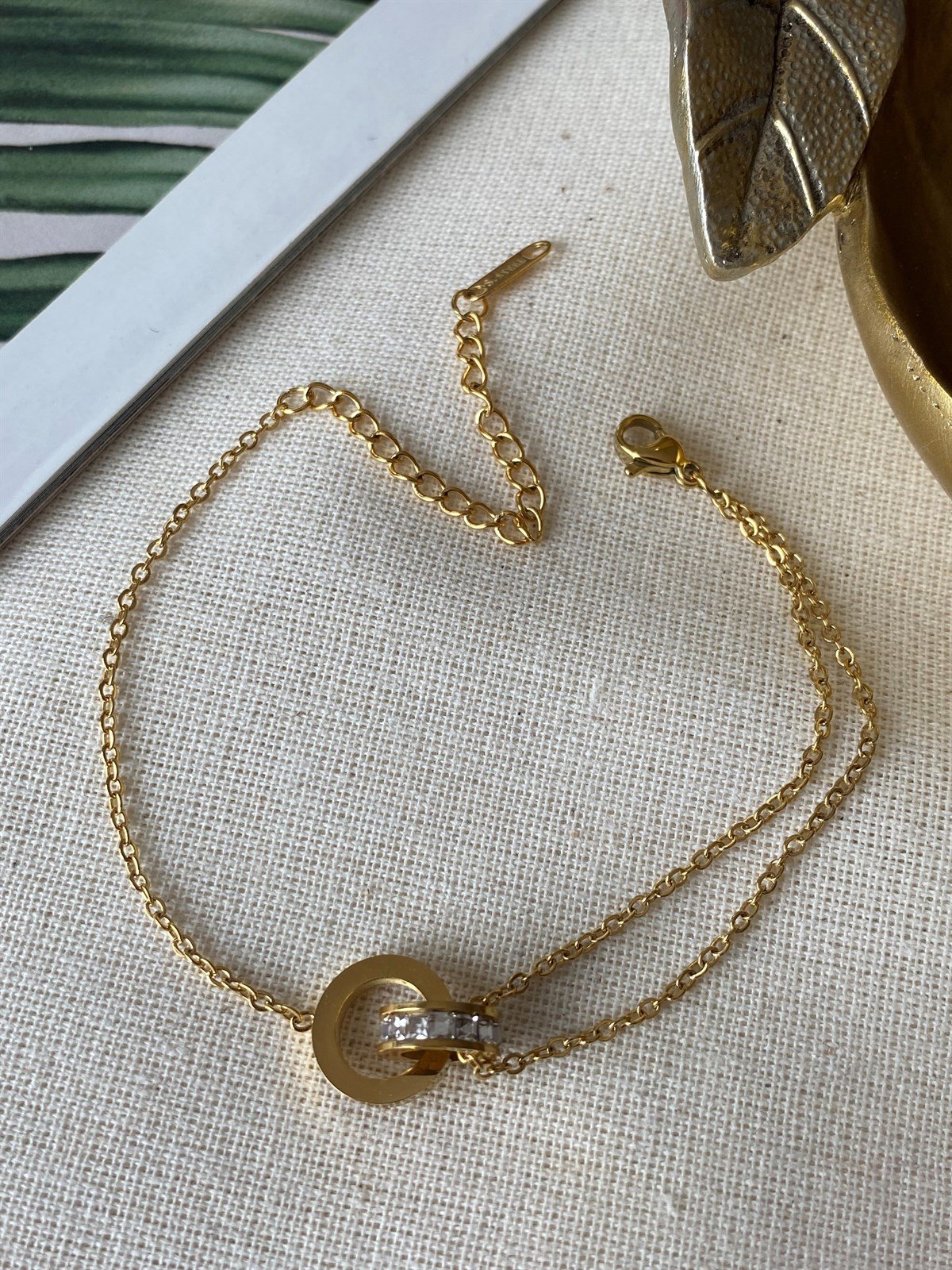 Çelik İçiçe Silindir Bileklik