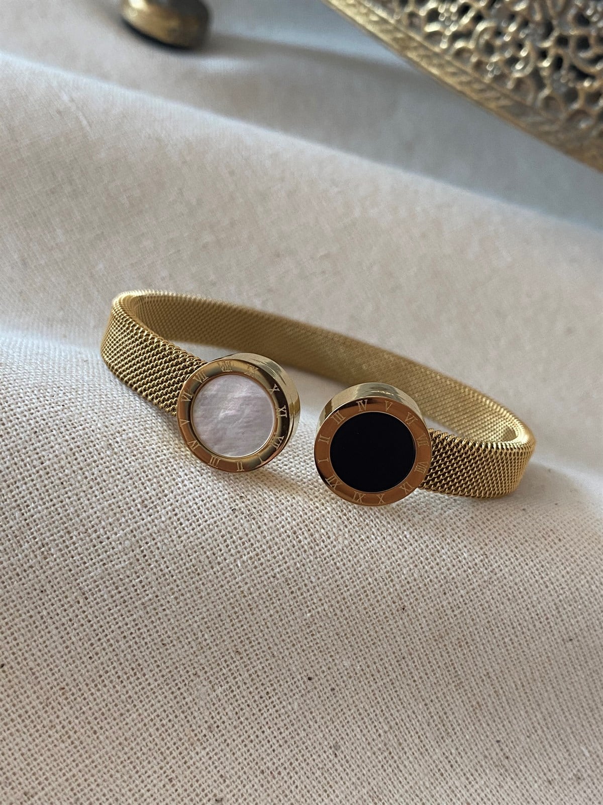 Çelik İki Renkli Hasır Kelepçe