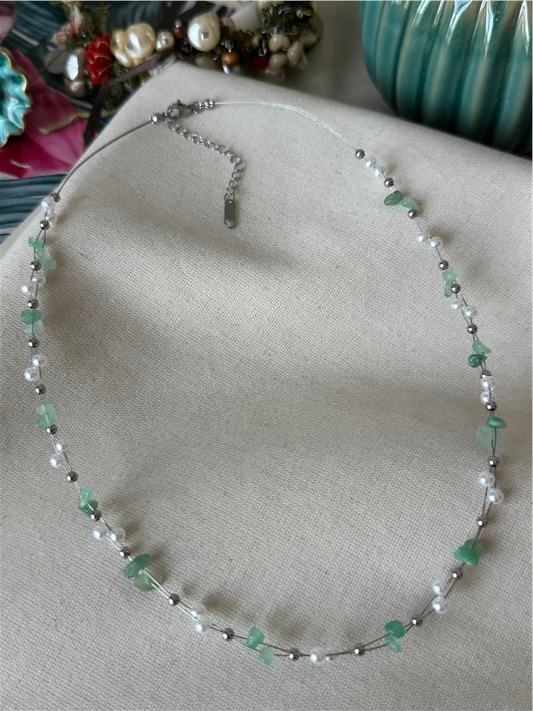 Çelik İnci Choker Kolye