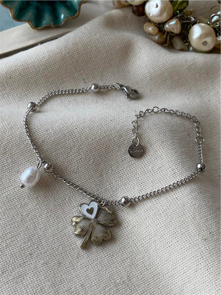 Çelik İncili Nefel Bileklik