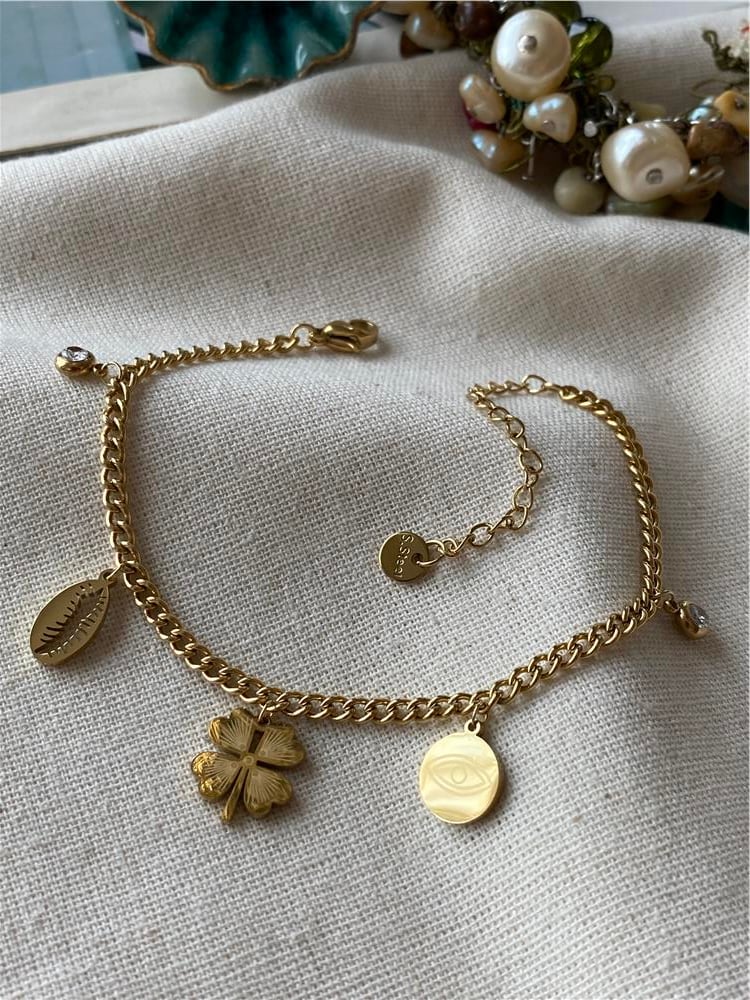 Çelik Kabuklu Nefel Bileklik