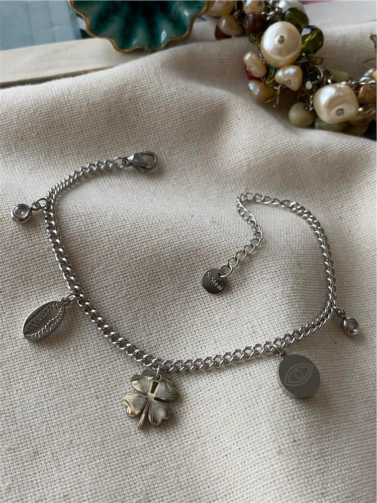 Çelik Kabuklu Nefel Bileklik