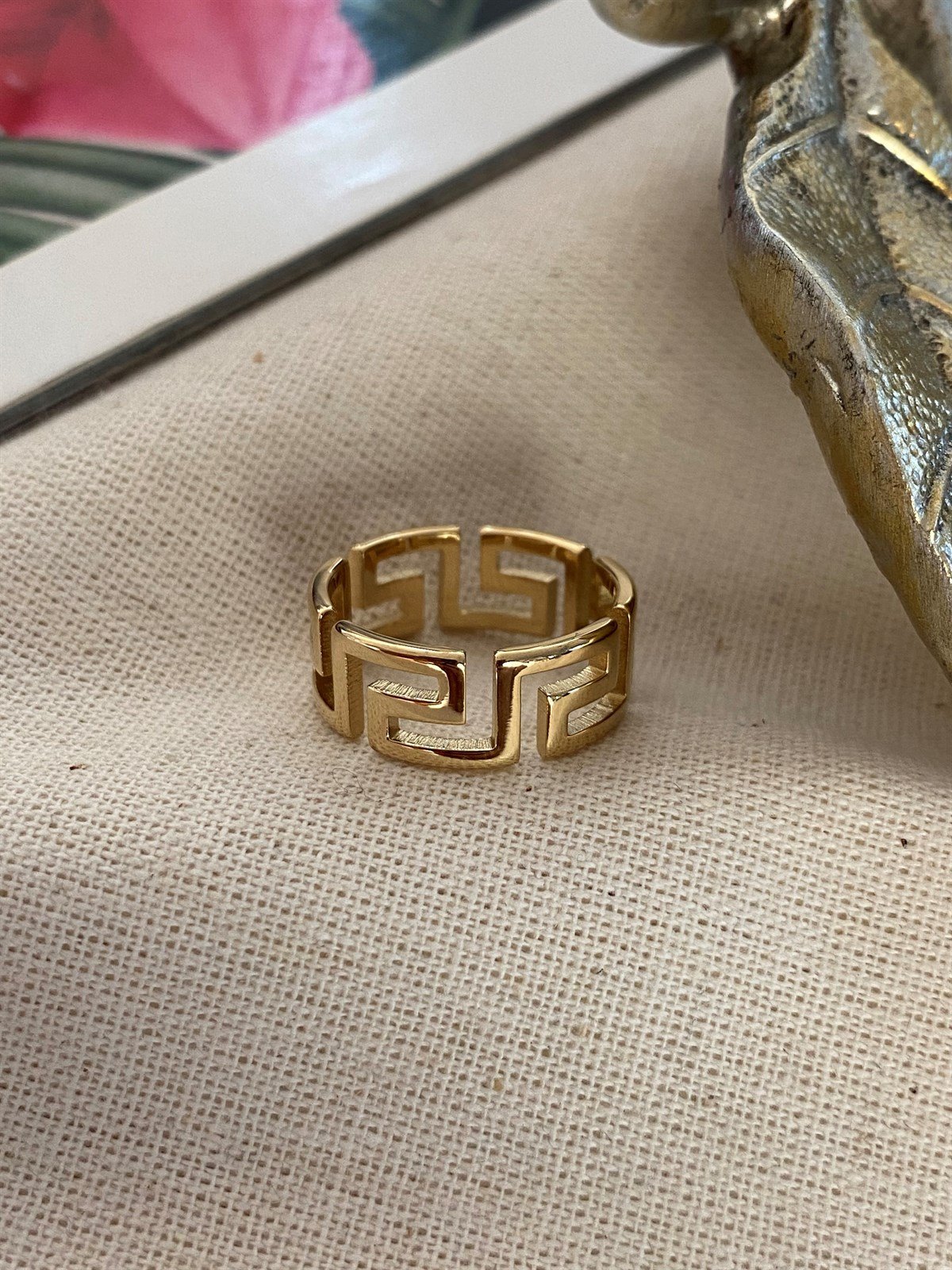 Çelik Kalın Greg Yüzük