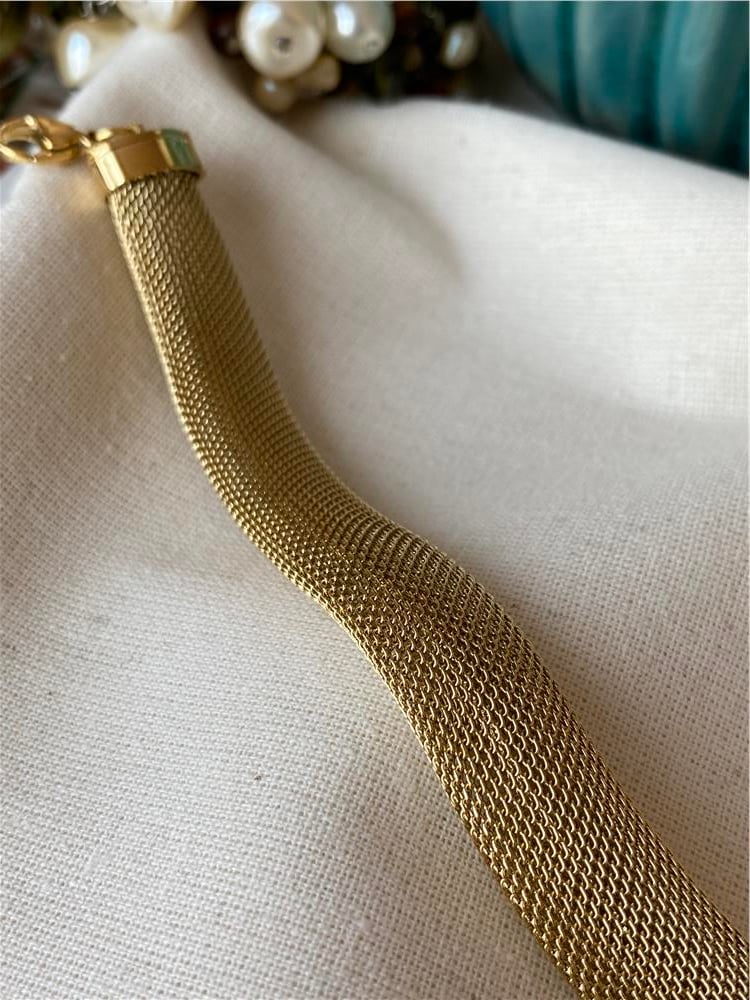 Çelik Kalın Hasır Bileklik