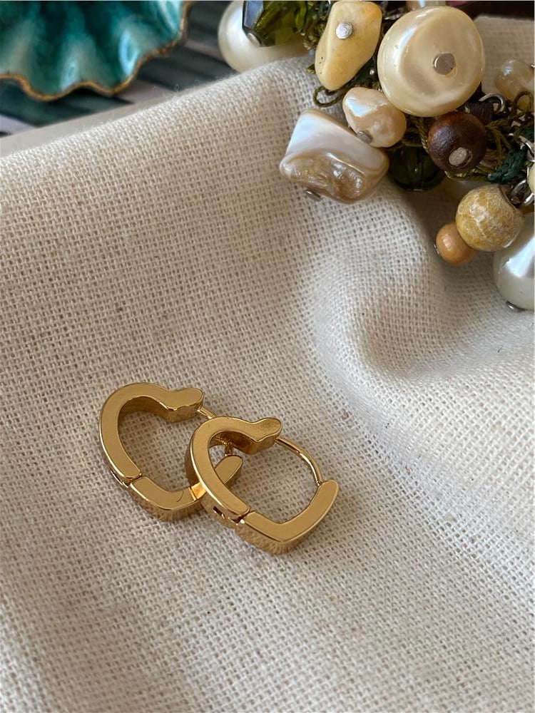 Çelik Kalp Sodom Küpe