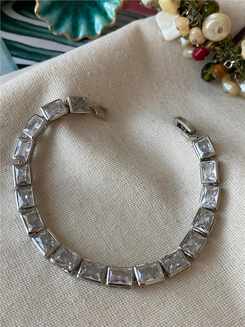 Çelik Kesme Taş Suyolu Bileklik