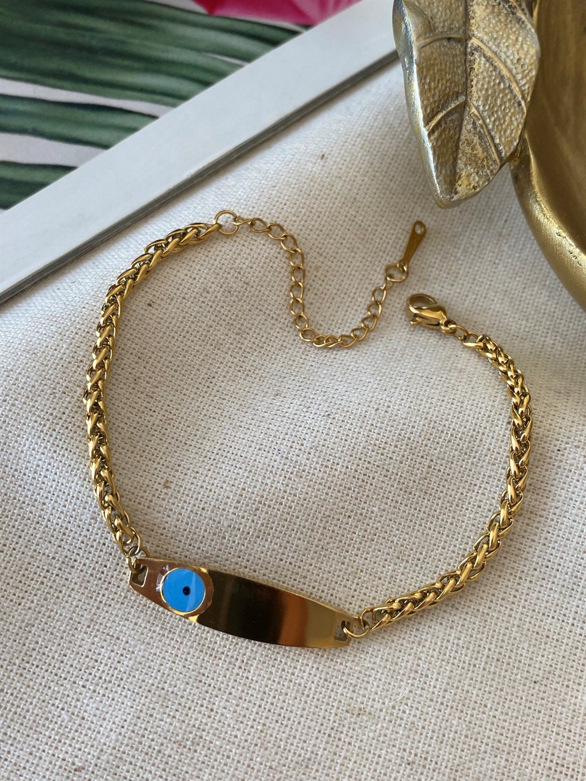 Çelik Künye Bileklik