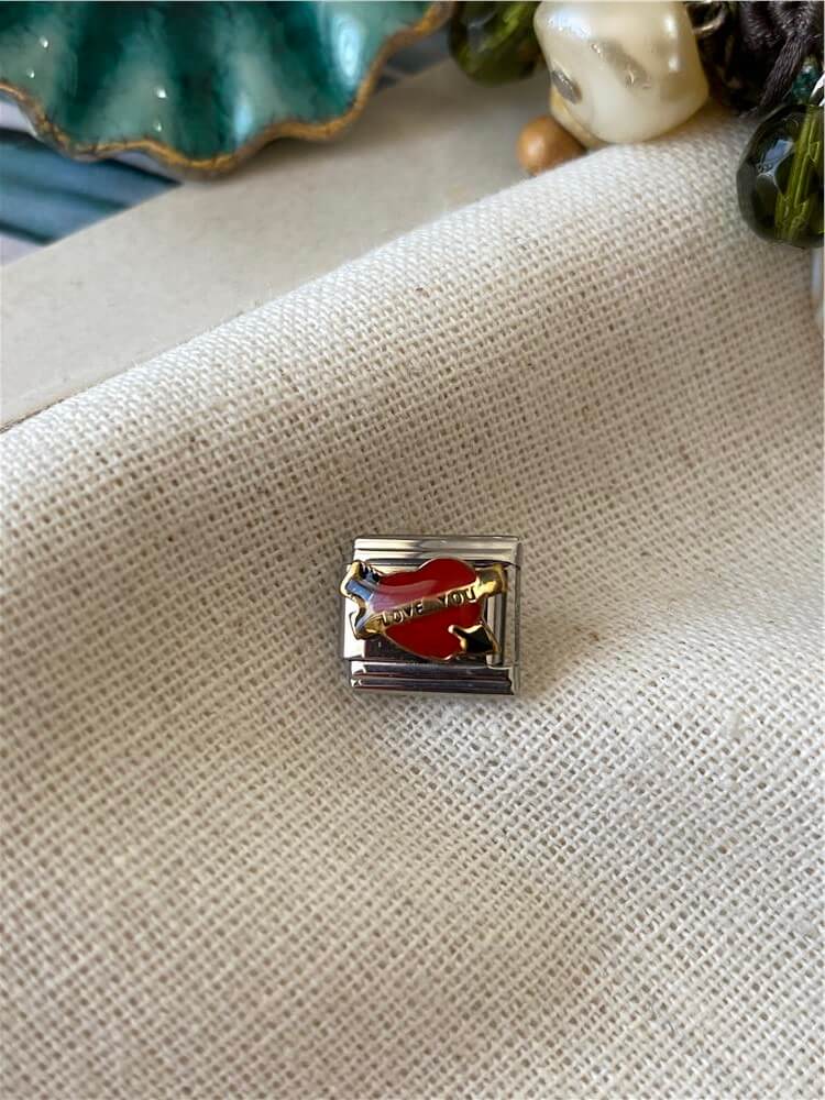 Çelik Love You İtalyan Charm