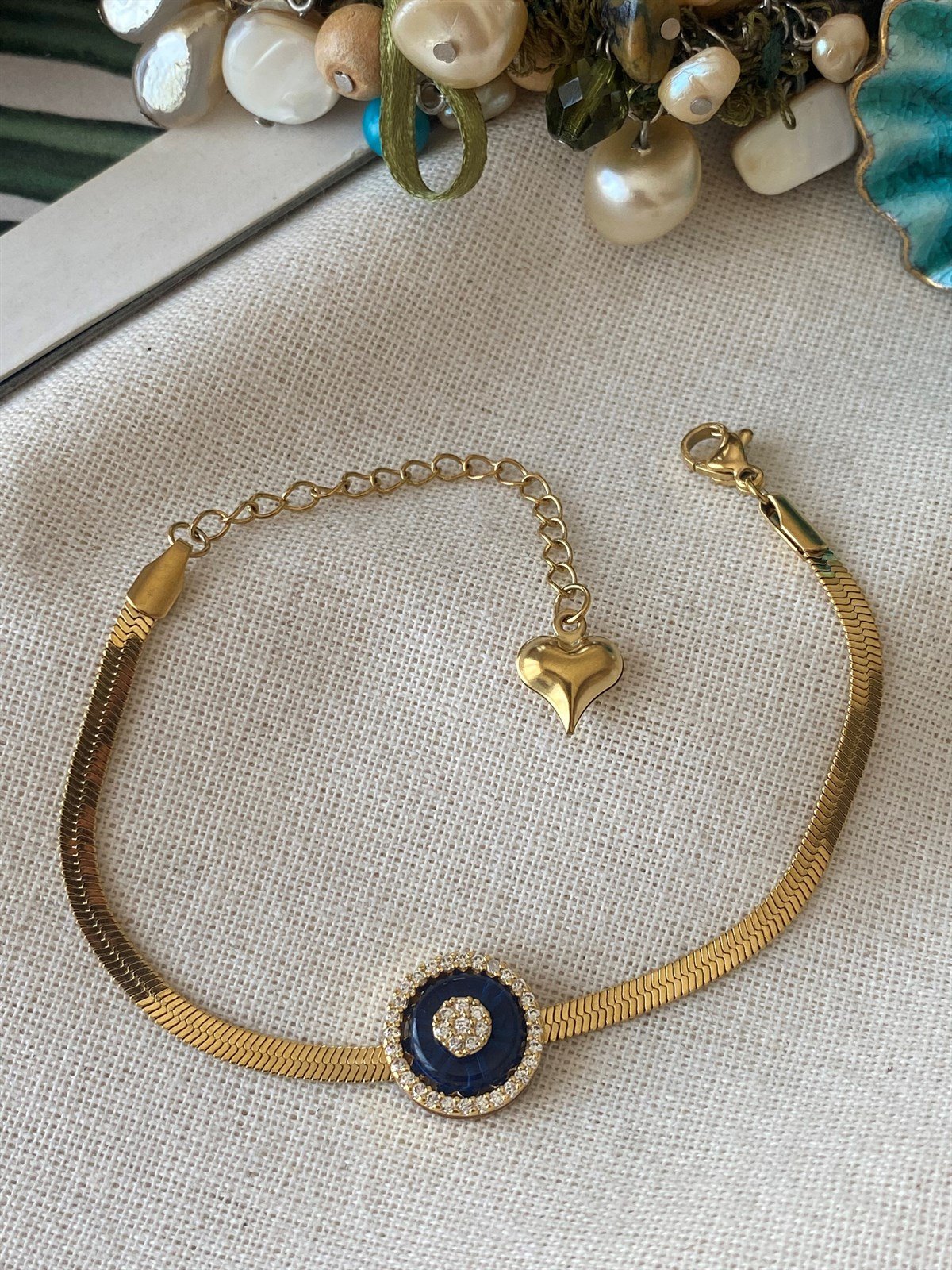 Çelik Navy Bileklik