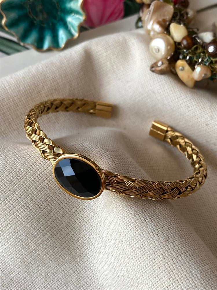 Çelik Örgü Blackstone Kelepçe