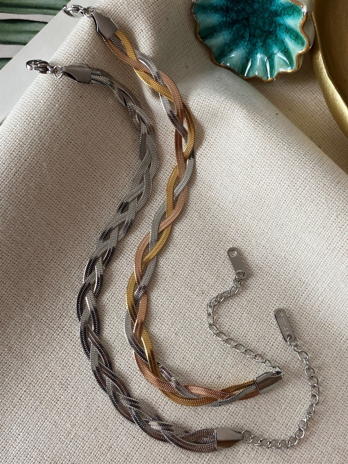 Çelik Örme Bileklik