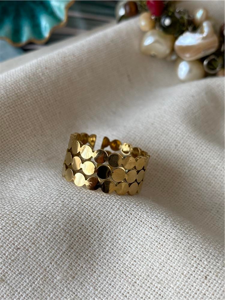 Çelik Petek Yüzük