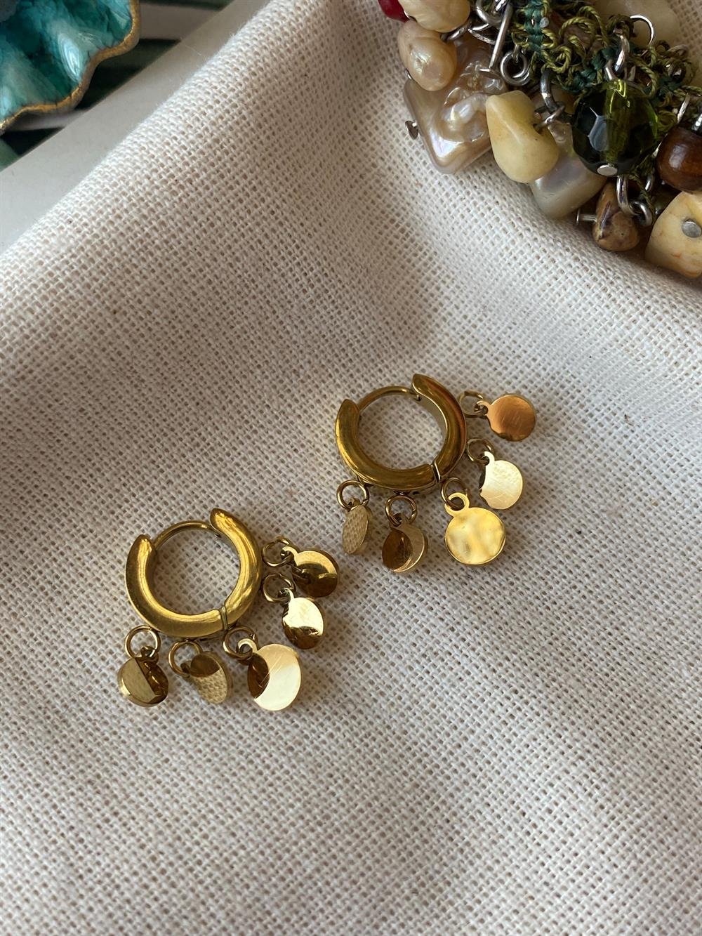Çelik Pul Shakira Küpe