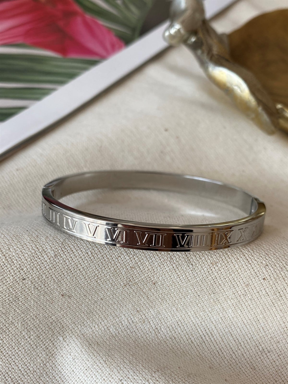 Çelik Roma Rakamlı Kelepçe