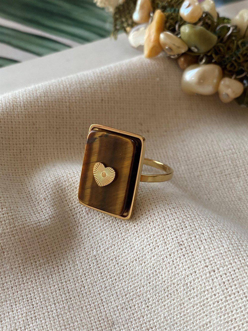 Çelik Sedef Yüzük 