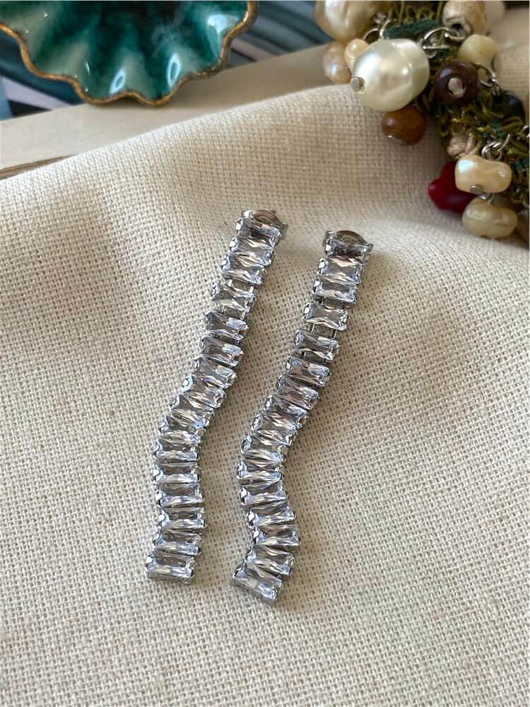 Çelik Silver Baget Suyolu Küpe