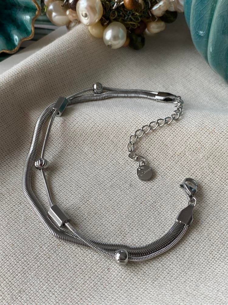 Çelik Silver Canopus Bileklik