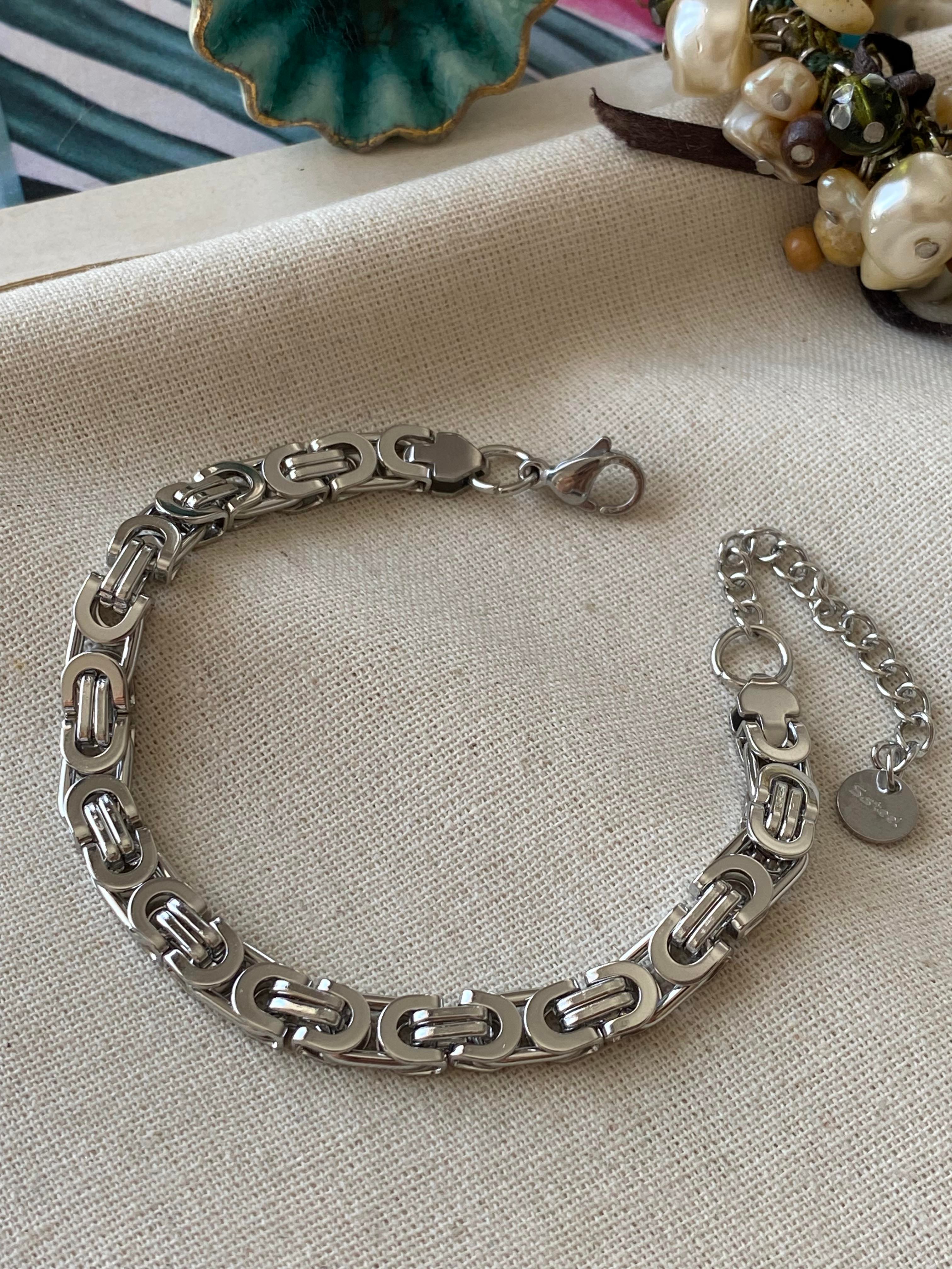 Çelik Silver Ryu Bileklik