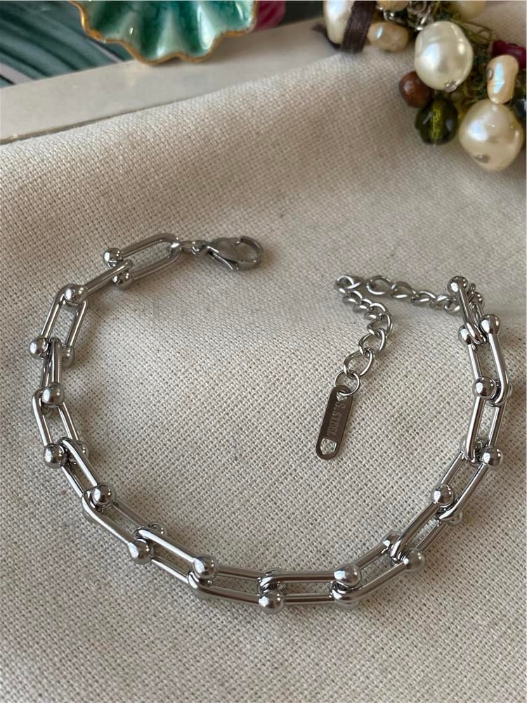 Çelik Silver Tffny Bileklik