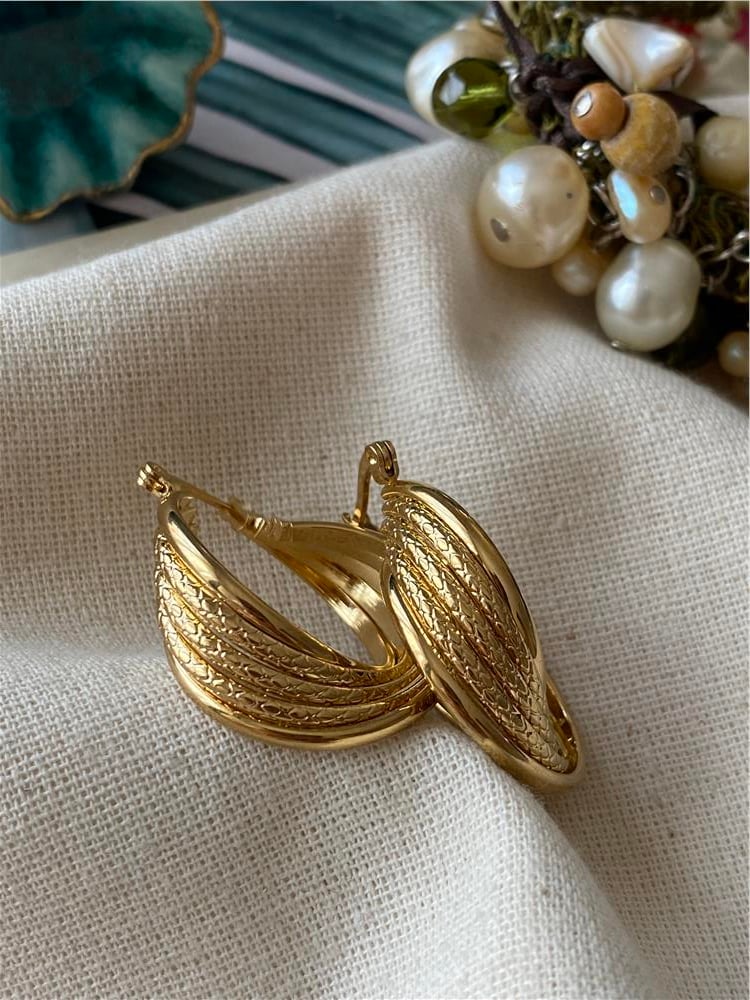 Çelik Simli Libby Küpe