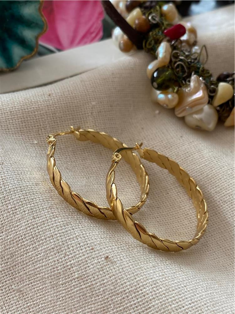 Çelik Singapur Küpe