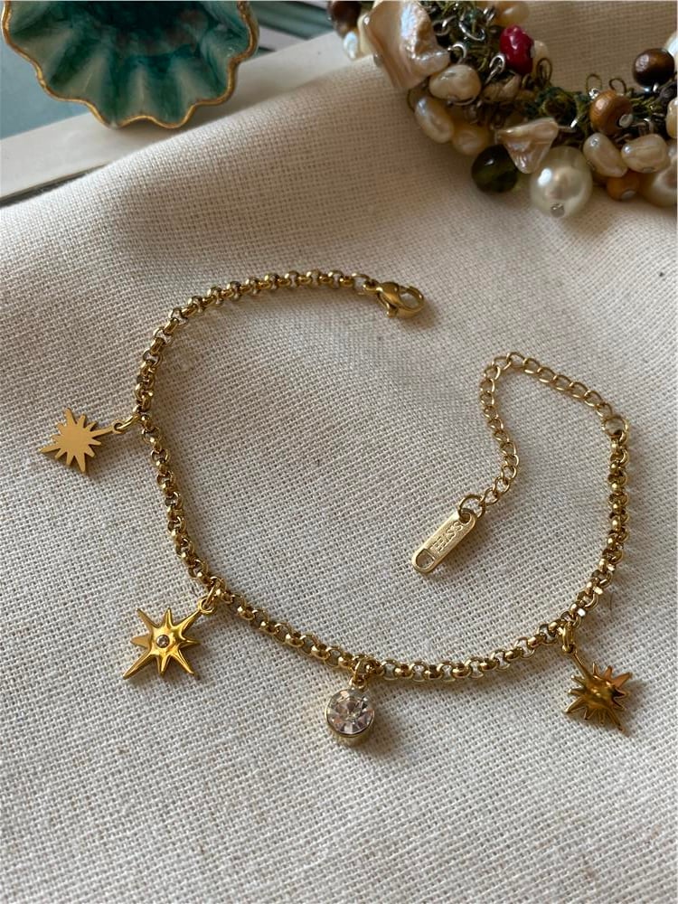 Çelik Taşlı Destiny Bileklik